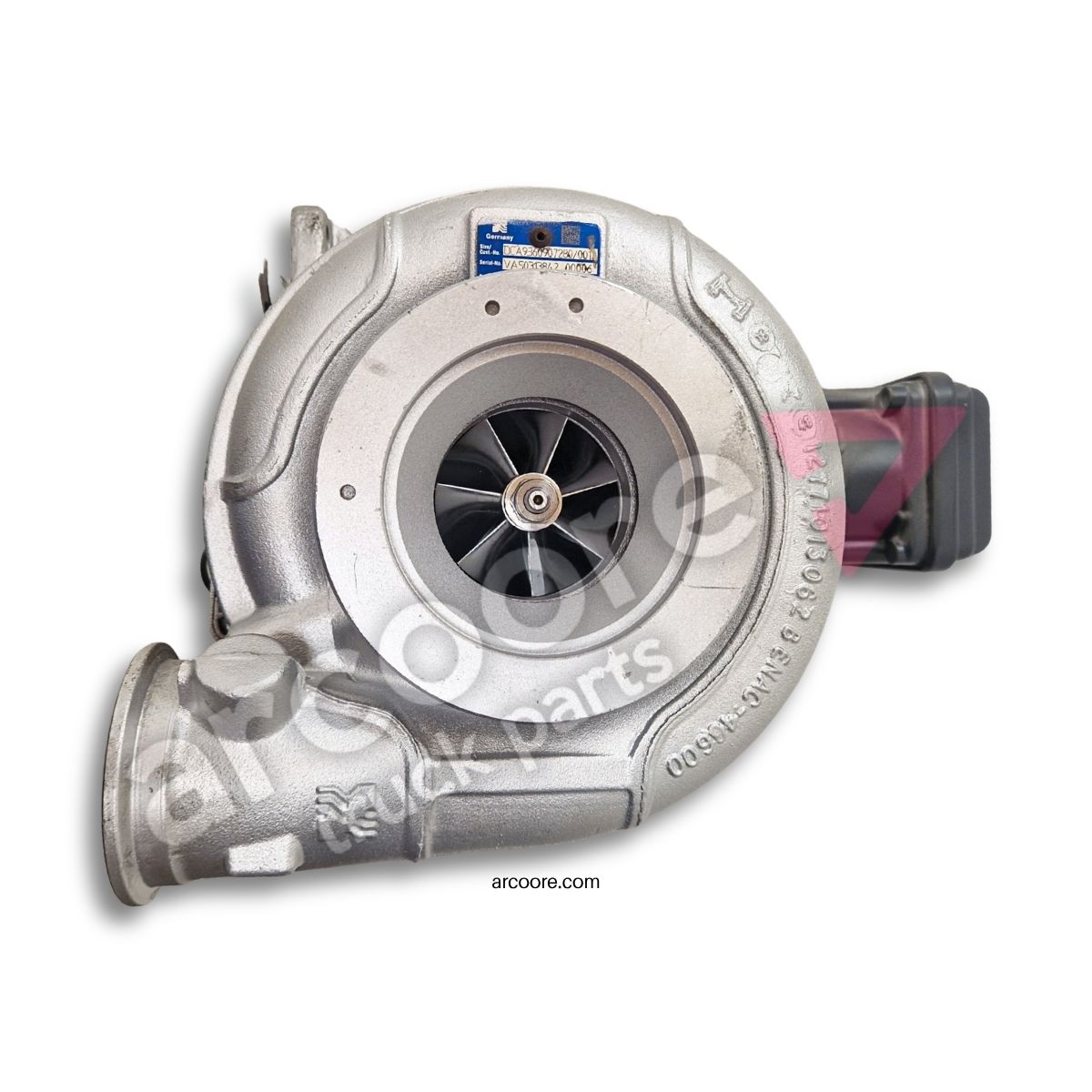 Turbosprężarka Mercedes Atego Antos turbocharger BorgWarner turbocompresor OM936LA turboloader 12739700021, 12739980021, 12739700020, 12739700028