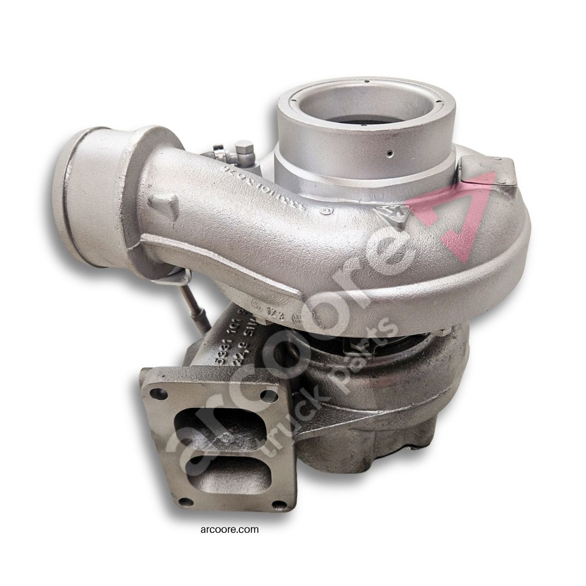 Turbosprężarka DAF XF 95, 12,6 l, turbocharger BorgWarner Turbocompresor CF 85 Turbolader 1366722, 1397101, 1398521, 1398521R, 1453883, 1601655, 1609988, 1609988R
